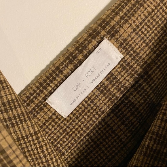 Oak & Fort Plaid Jumpsuit - Picture 3 of 8